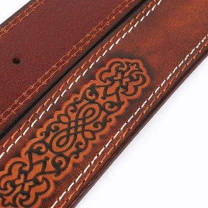 Ceinture Western en Cuir Modèle Yrsa - La Ceinturerie
