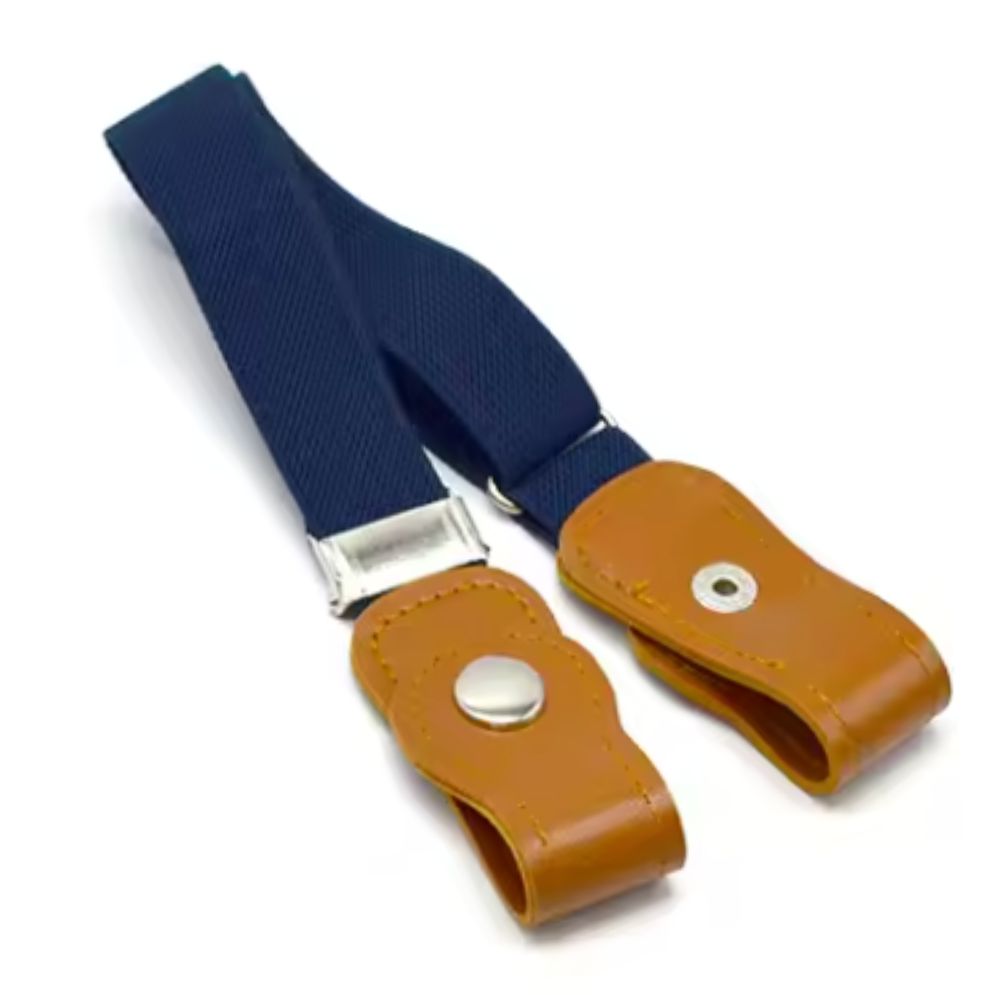 Ceintures Élastiques sans boucle Pour Enfants Extensibles Bleue Marine