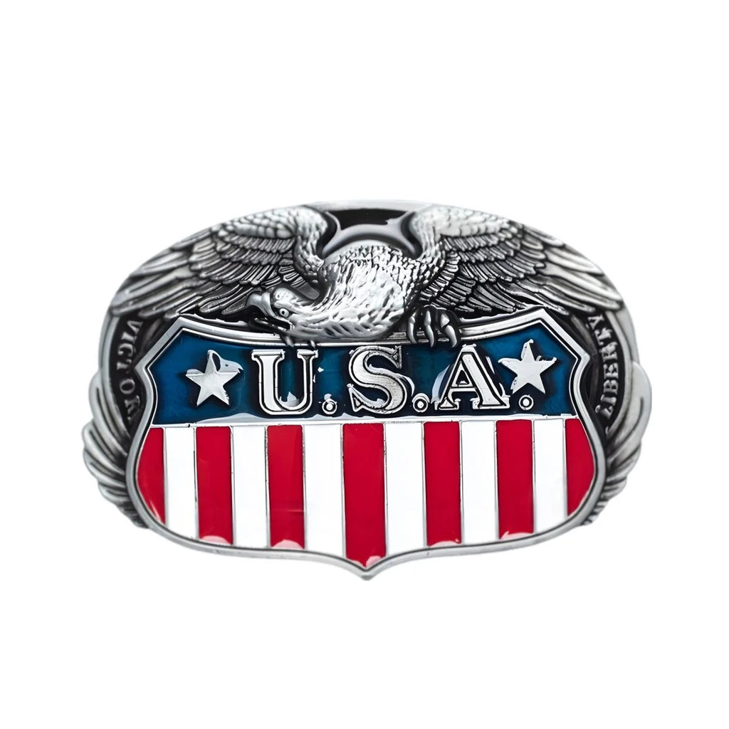 Boucle Ceinture Américaine Aigle USA Modèle Chester - La Ceinturerie

