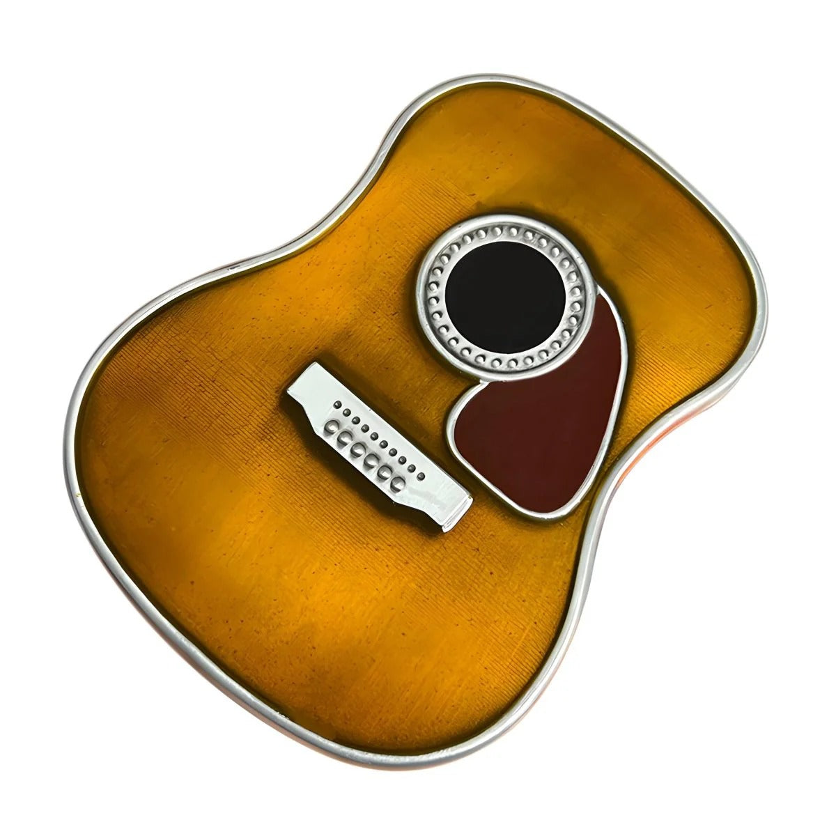 Boucle de Ceinture Musique Caisse de Guitare Modèle Camor