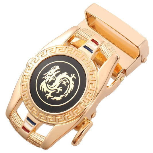 Boucle de Ceinture Automatique Motif Dragon Modèle Logan - La Ceinturerie