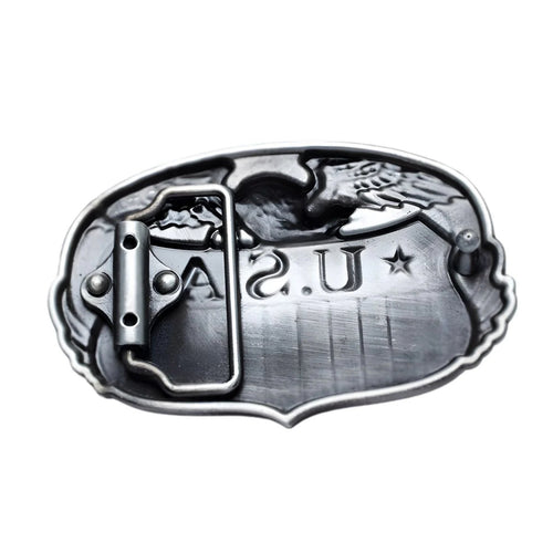 Boucle Ceinture Américaine Aigle USA Modèle Chester - La Ceinturerie
