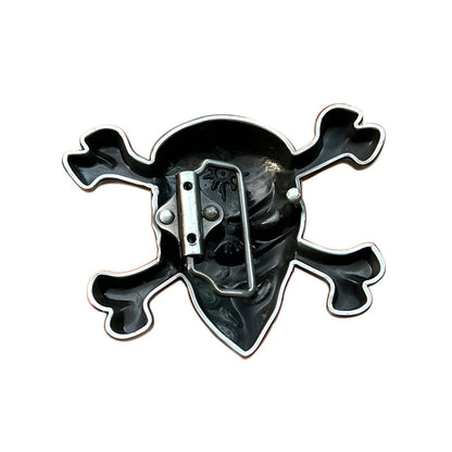 Boucle de Ceinture Tête de Mort avec Bandana Modèle Tada