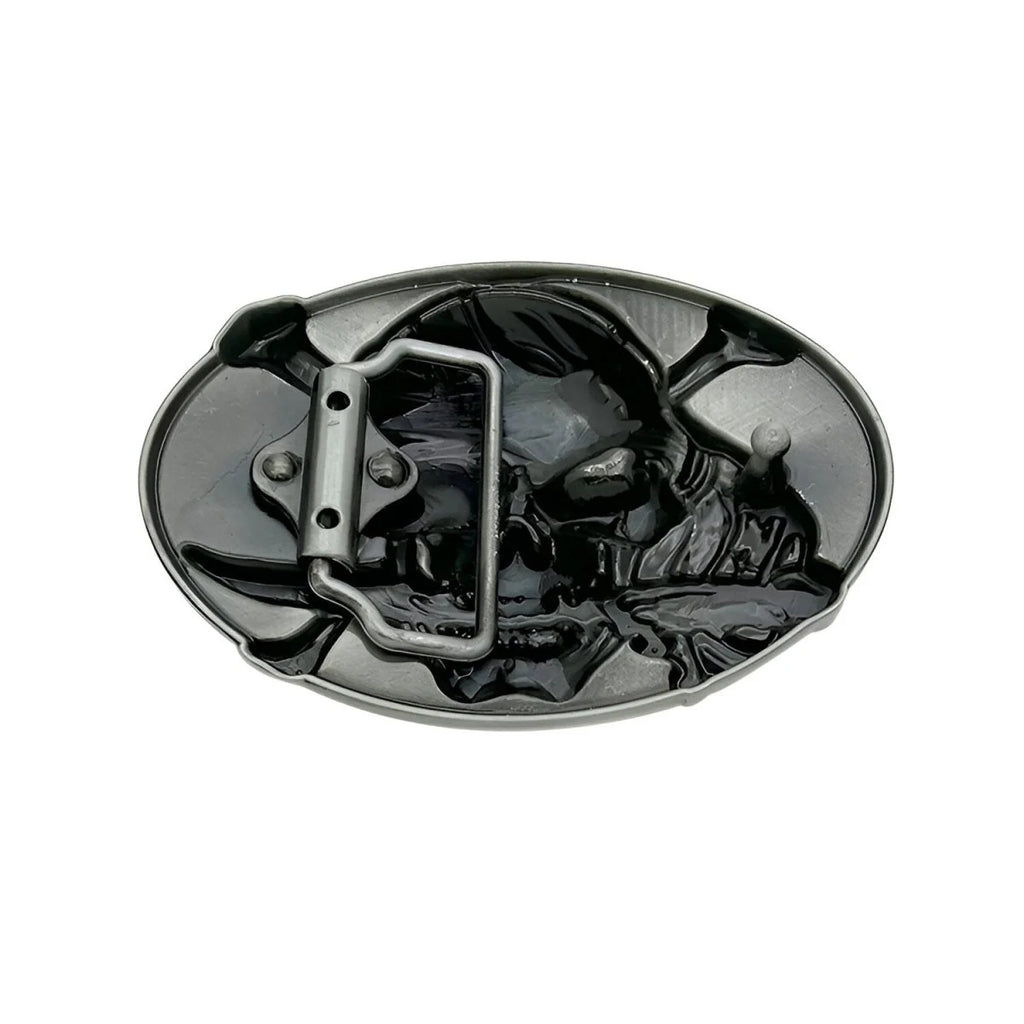 Boucle de Ceinture Tête de Mort pirate Modèle Jules