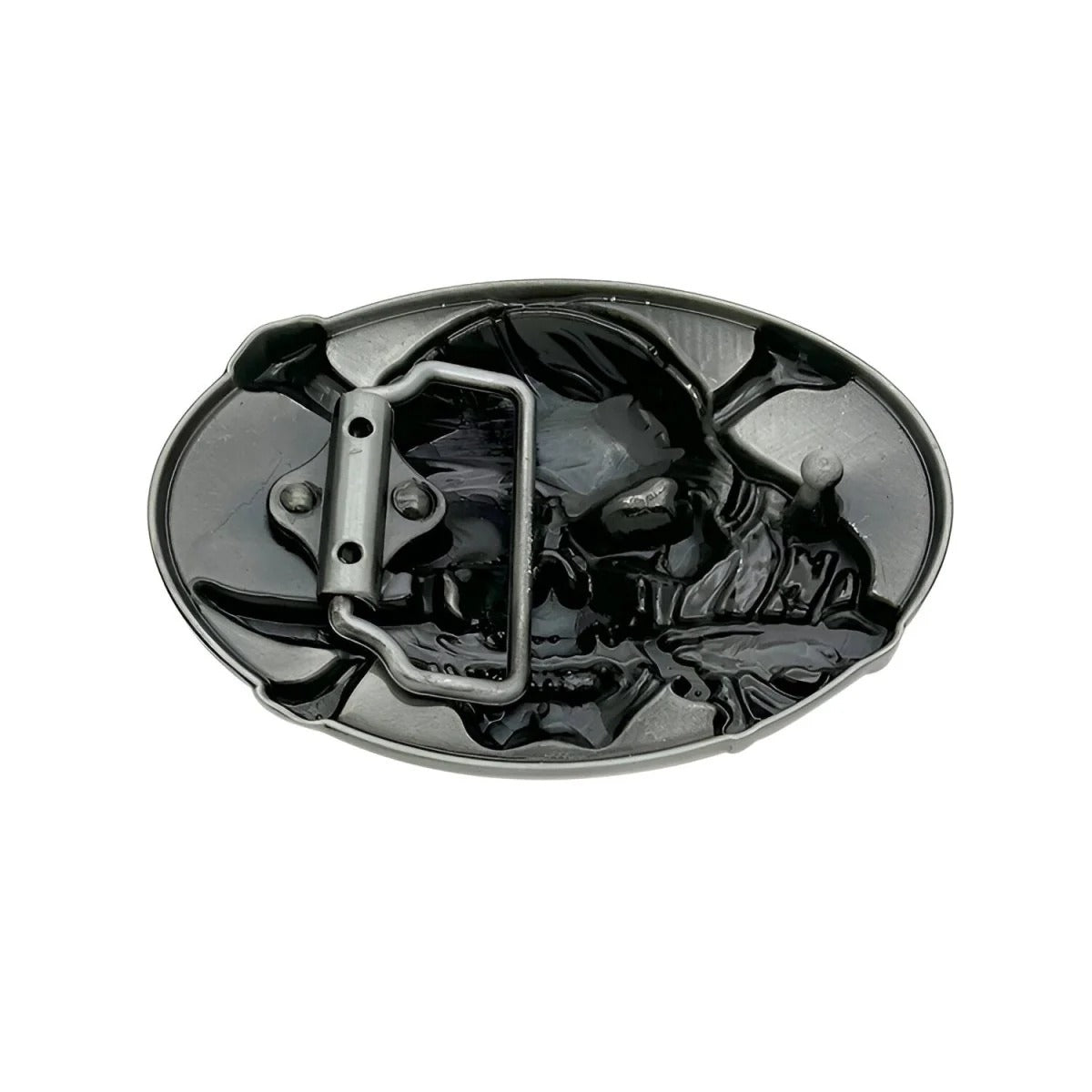 Boucle de Ceinture Tête de Mort pirate Modèle Jules