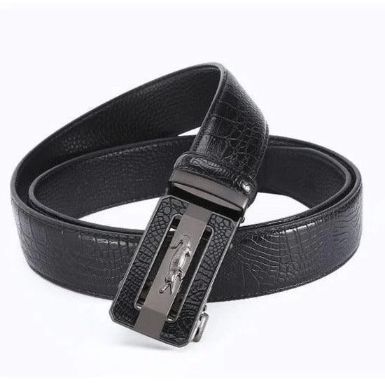 Ceinture de Costume Crocodile pour Homme Modèle Abaka - La Ceinturerie

